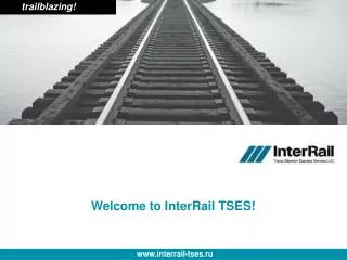 Welcome to InterRail TSES!