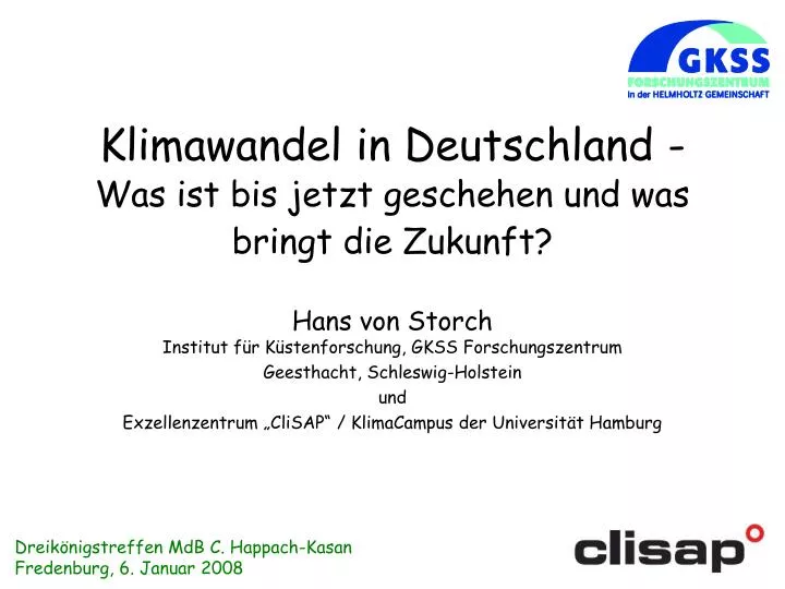 klimawandel in deutschland was ist bis jetzt geschehen und was bringt die zukunft