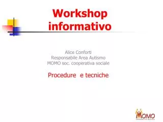 workshop informativo