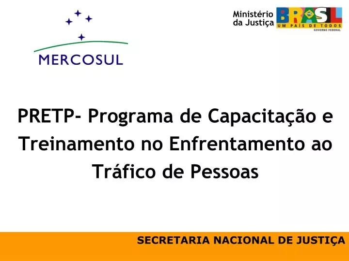 pretp programa de capacita o e treinamento no enfrentamento ao tr fico de pessoas