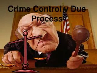 Crime Control v Due Process