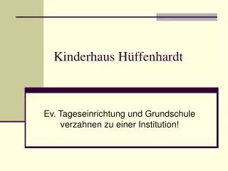 kinderhaus h ffenhardt