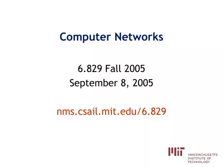 computer networks