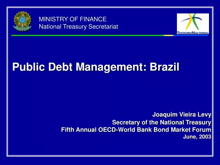 public debt management brazil