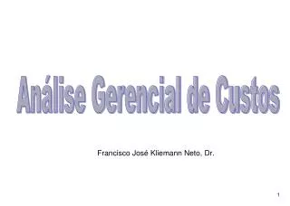 francisco jos kliemann neto dr