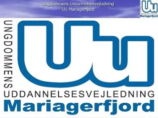 ungdommens uddannelsesvejledning uu mariagerfjord