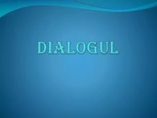 dialogul