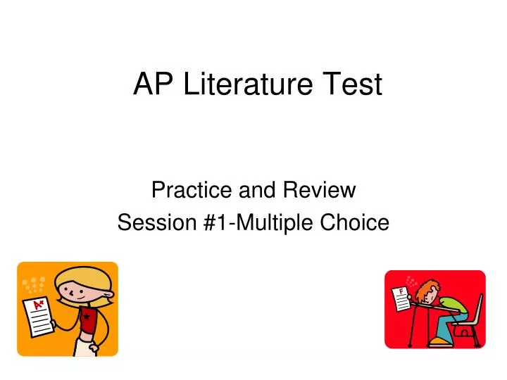 PPT AP Literature Test PowerPoint Presentation, free download ID