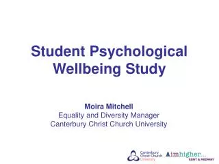 Student Psychological Wellbeing Study
