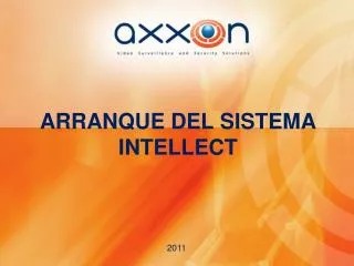 arranque del sistema intellect