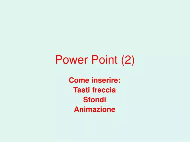 power point 2