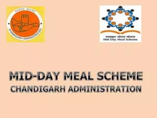 MID-DAY MEAL SCHEME CHANDIGARH ADMINISTRATION