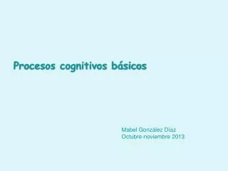 PPT - Los Procesos Cognitivos Simples Y Complejos PowerPoint ...