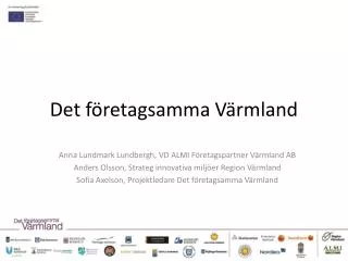 det f retagsamma v rmland