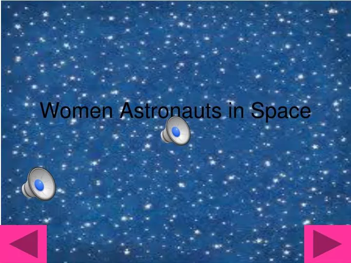 women astronauts in space