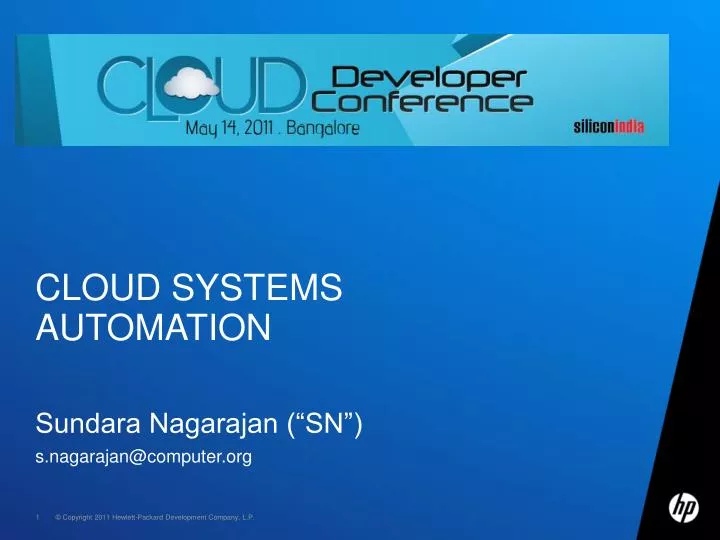 cloud systems automation