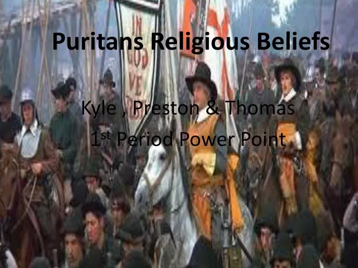 puritans religious beliefs