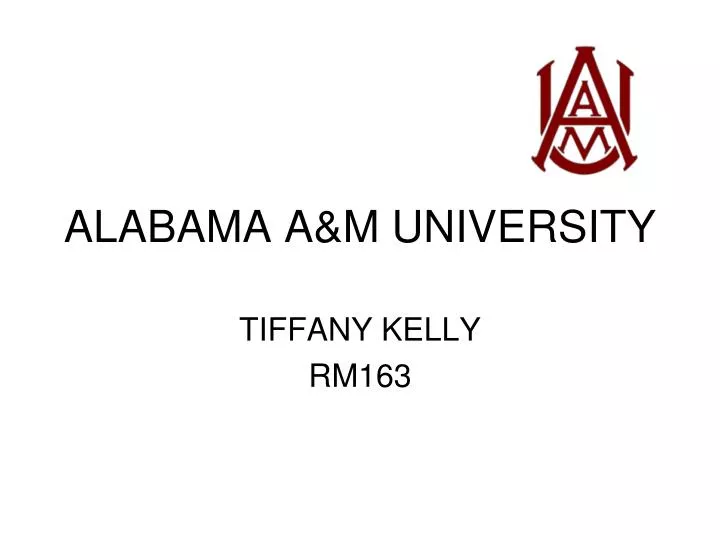 alabama a m university