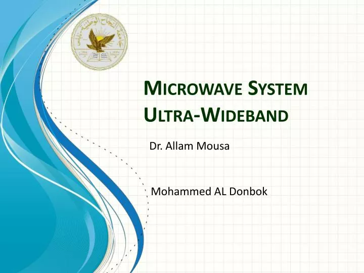 microwave system ultra wideband