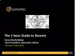 The 1-hour Guide to Stuxnet - slide 1