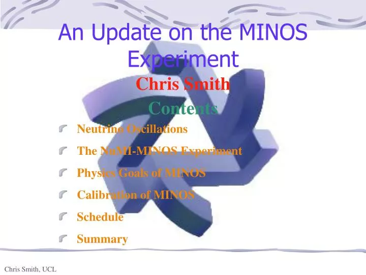 an update on the minos experiment