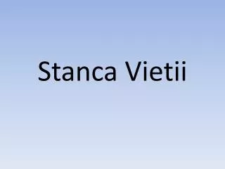 stanca vietii