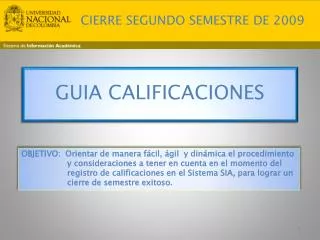 guia calificaciones