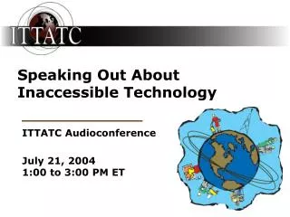 Speaking Out About Inaccessible Technology