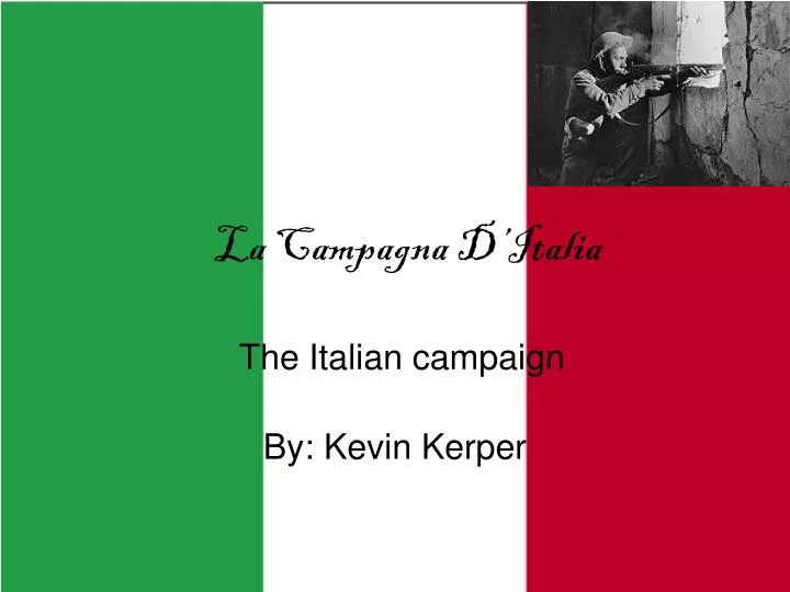 the italian campaign