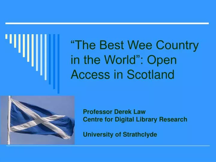 the best wee country in the world open access in scotland