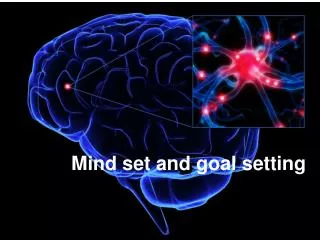 Mind set and goal setting