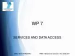 WP 7 - slide 1
