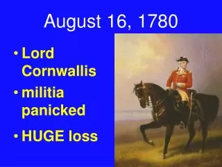 August 16, 1780