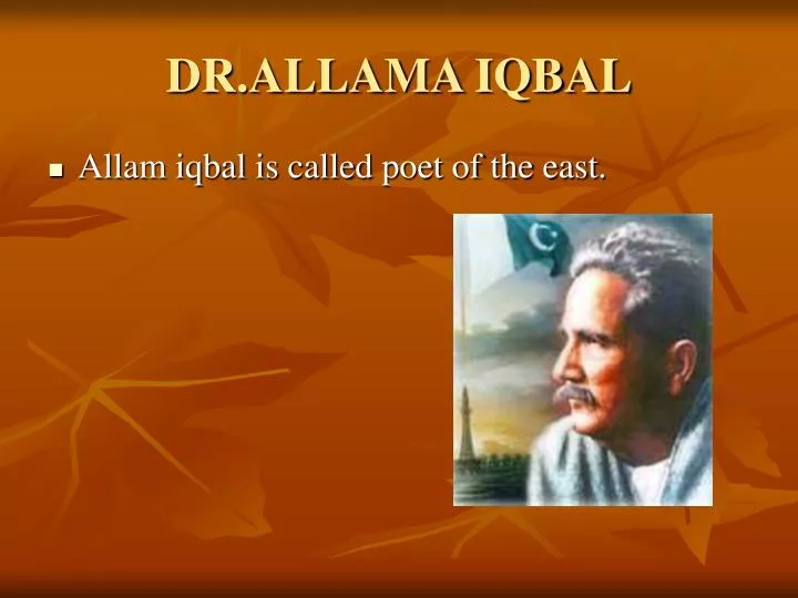 dr allama iqbal