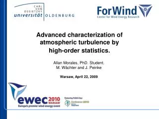 Advanced characterization of atmospheric turbulence by high-order statistics.