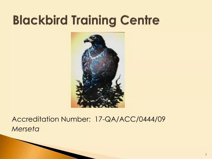 blackbird training centre