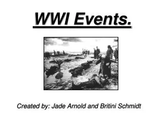 WWI Events.