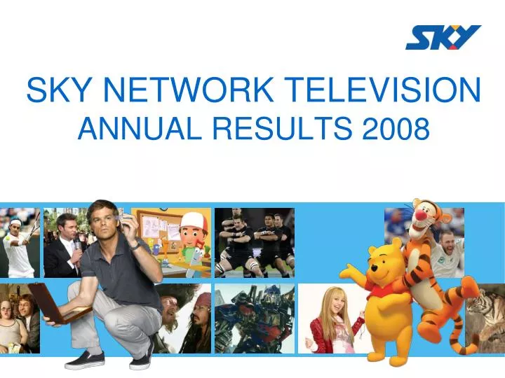 sky network television annual results 2008