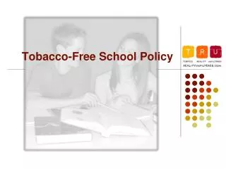 Tobacco-Free School Policy