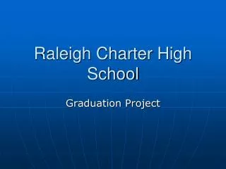 Raleigh Charter High School