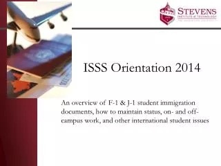 ISSS Orientation 2014