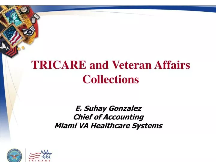 tricare and veteran affairs collections