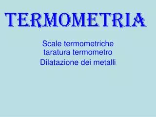 termometria