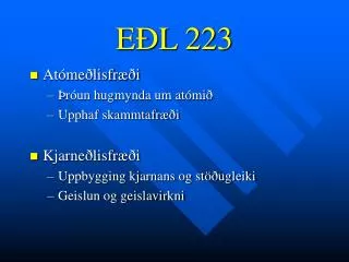 e l 223