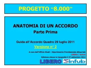 progetto 8 000