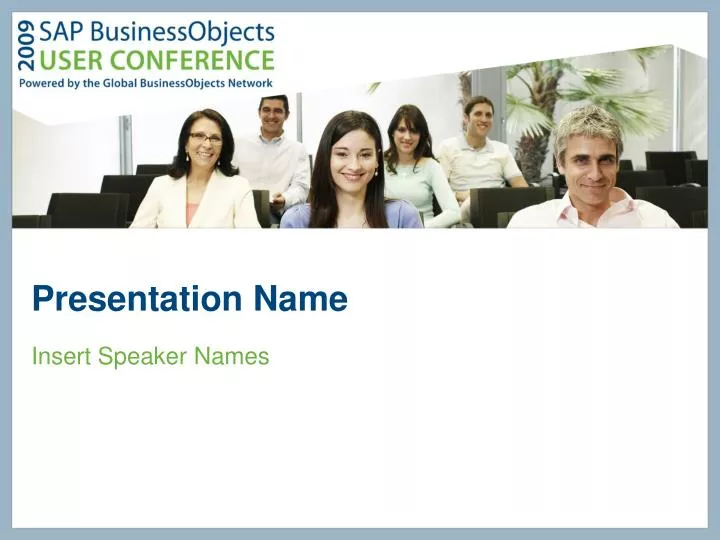 presentation name