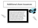 Understanding Additional Share Issuances and Their Impact on Companies - slide 1