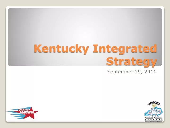 kentucky integrated strategy