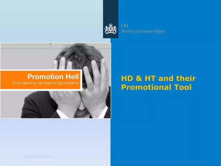 hd ht and their promotional tool