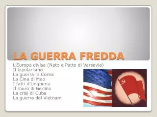 la guerra fredda